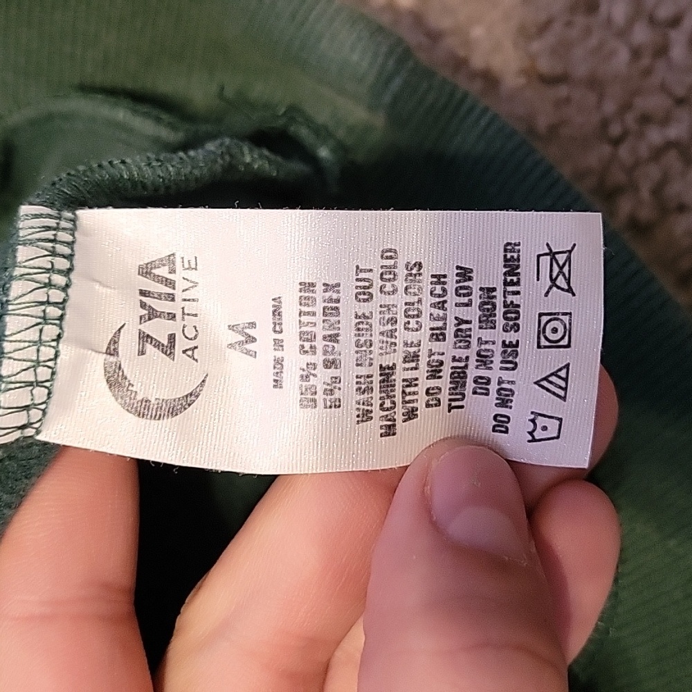 Zyia Pine Relaxation Pocket Hoodie Active Medium - Picture 10 of 16
